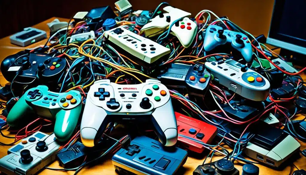 wired retro game controllers