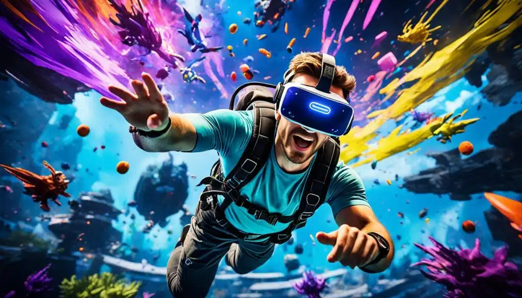 Immersive Virtual Reality Gaming