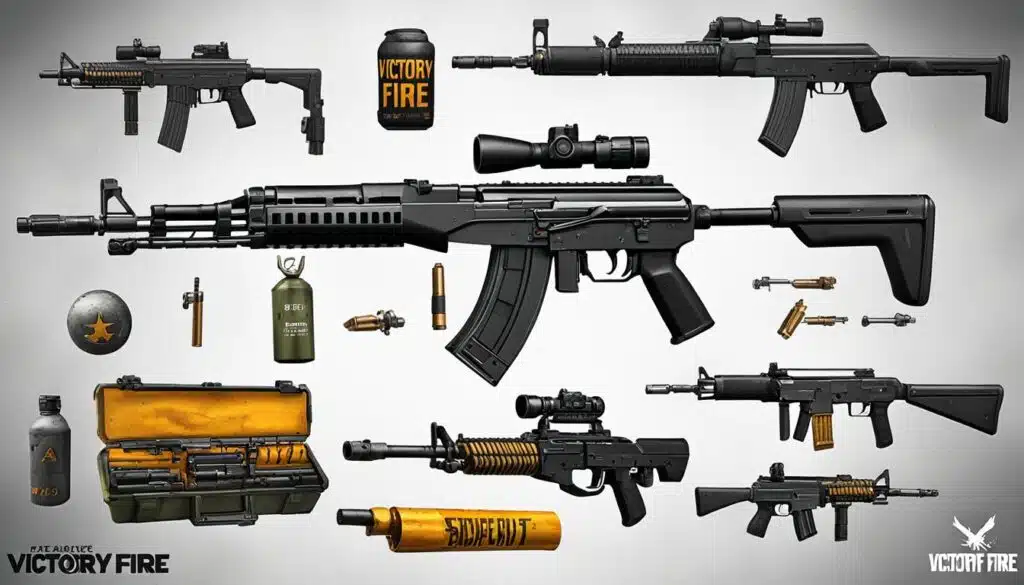 free fire weapons and equipment