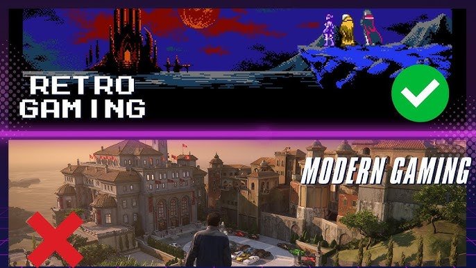 Retro Vs Modern Gaming